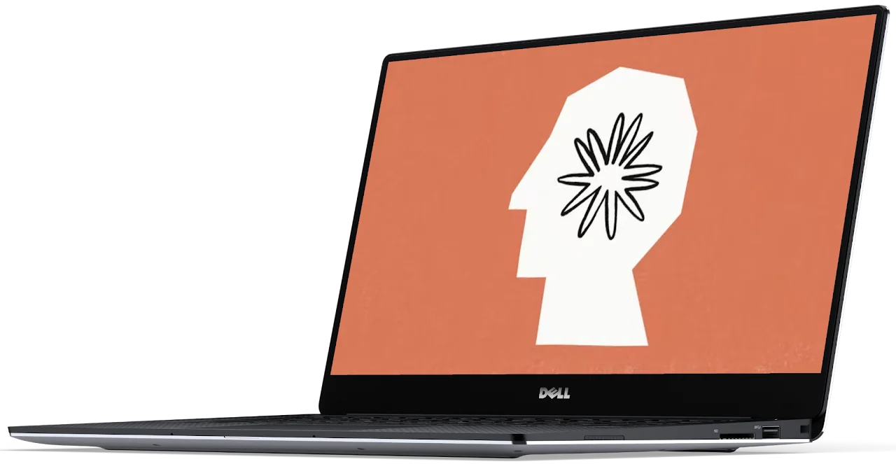 Pathway built with AI on a laptop