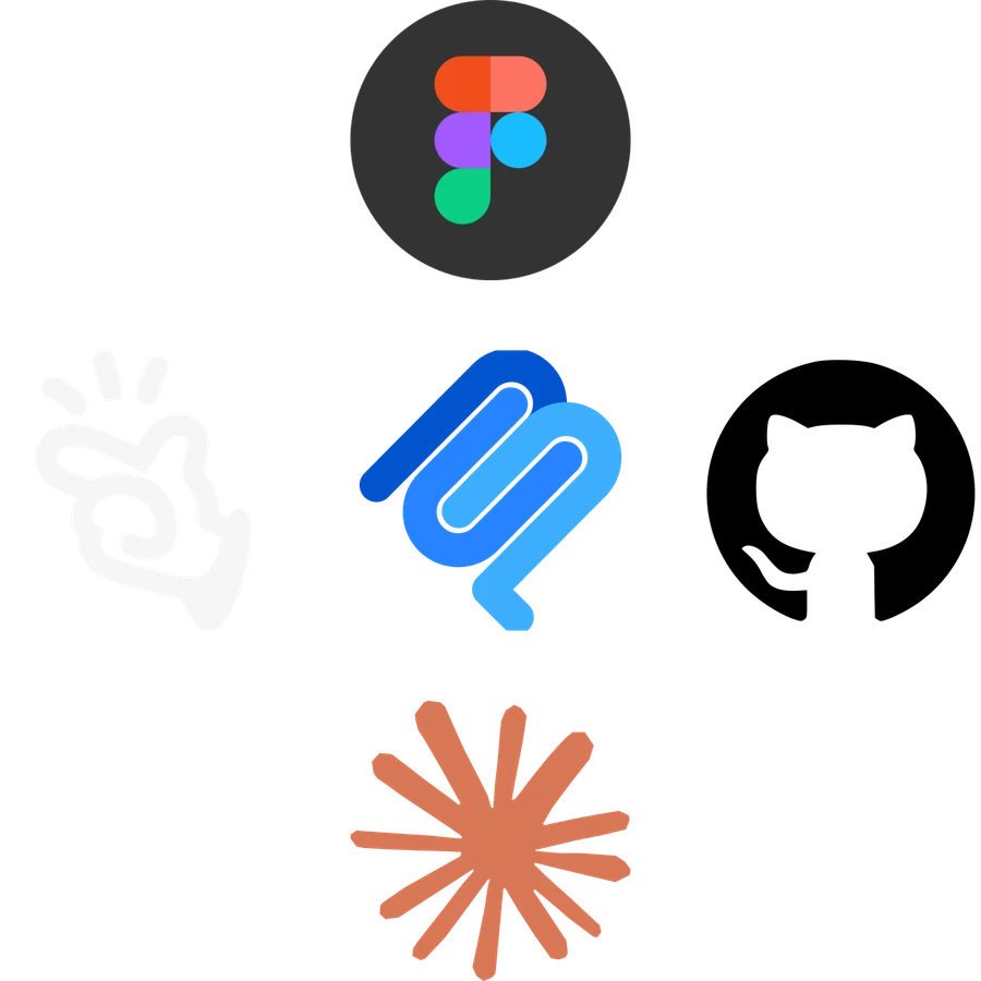 Figma, GitHub, Claude and the other tools and connectors used