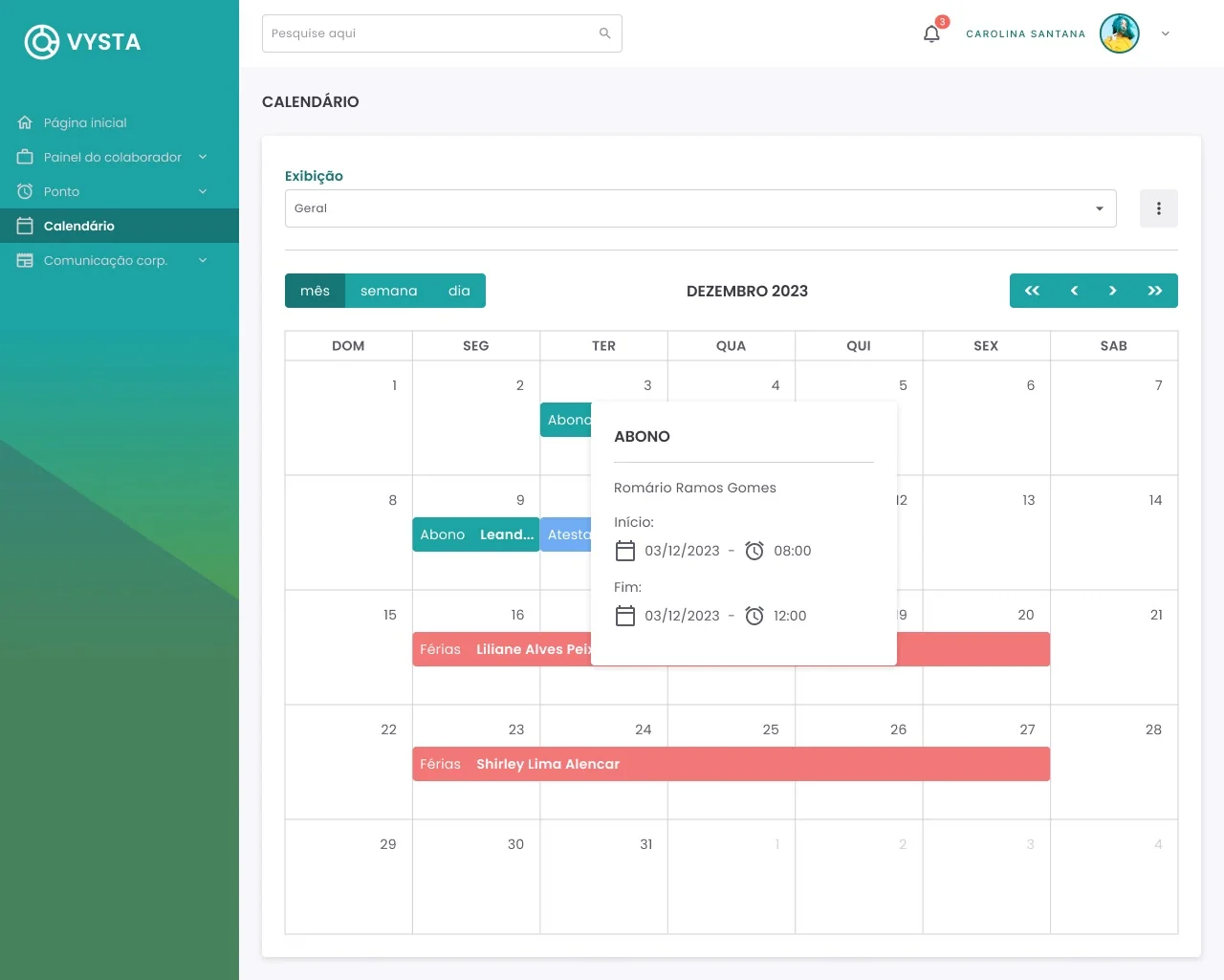 Calendar — preview 1