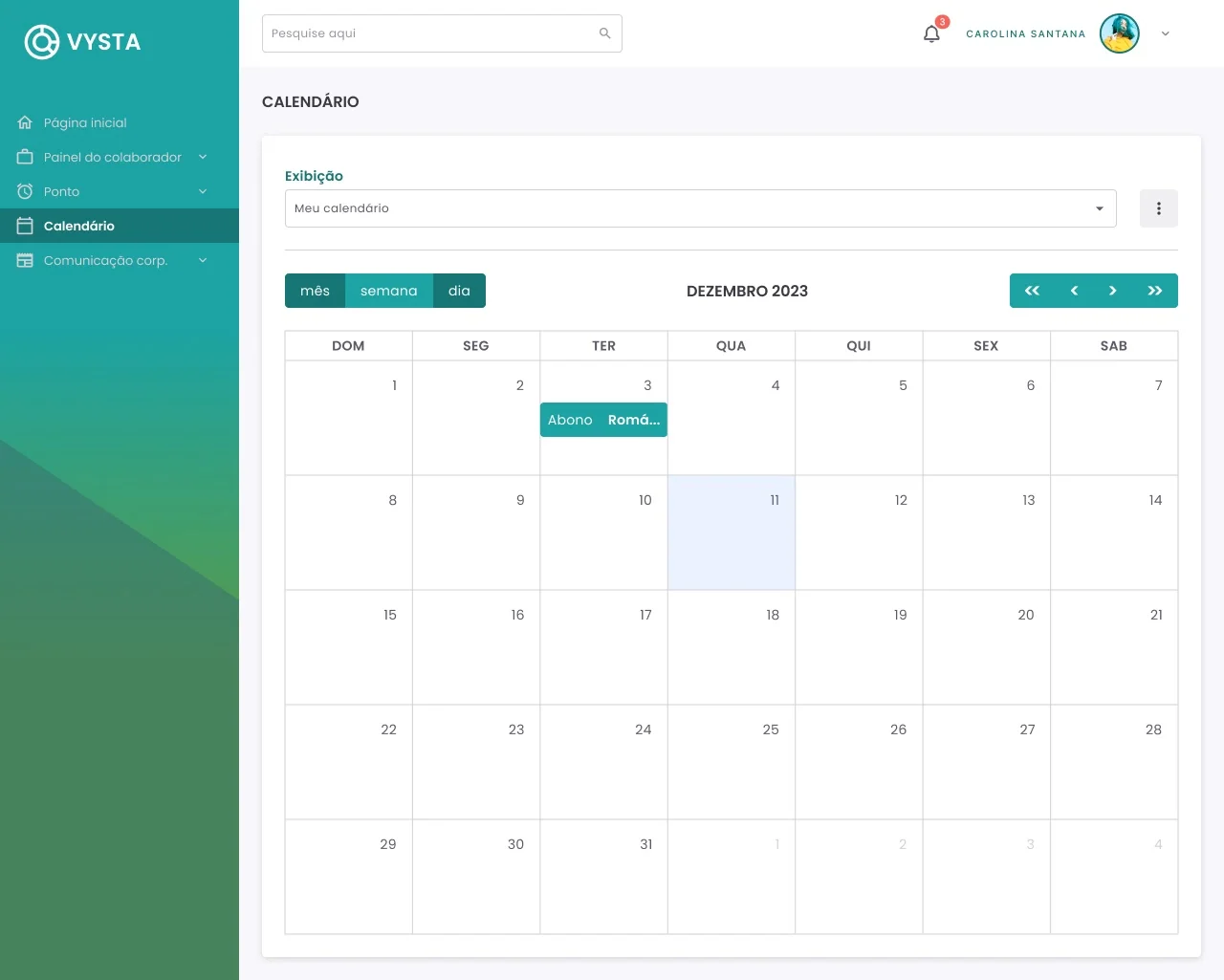 Calendar — preview 2
