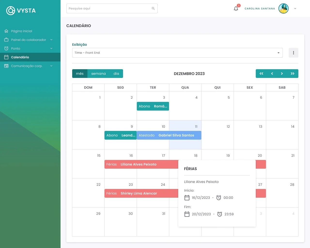 Calendar — preview 3