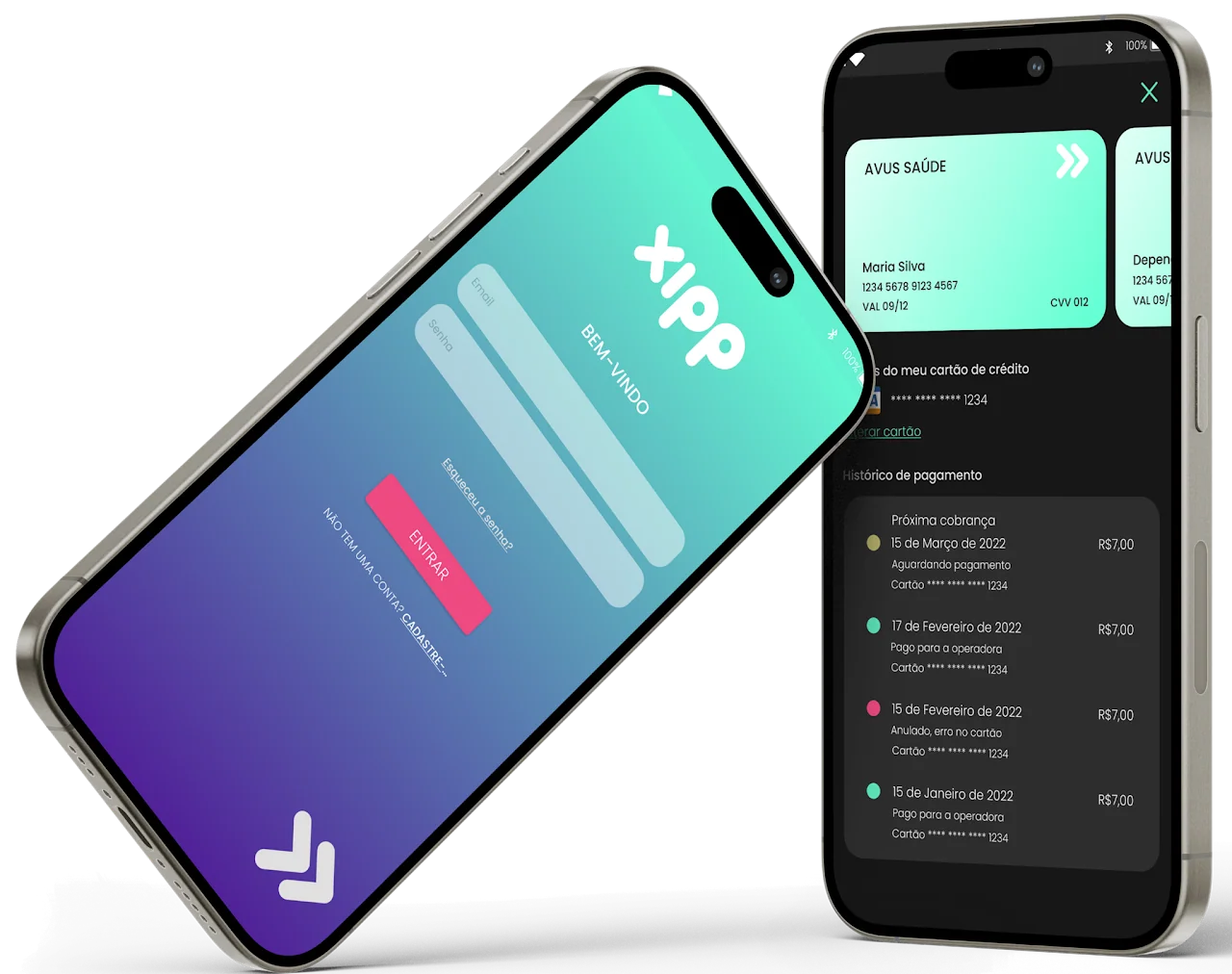 Eu Protegido app on phones